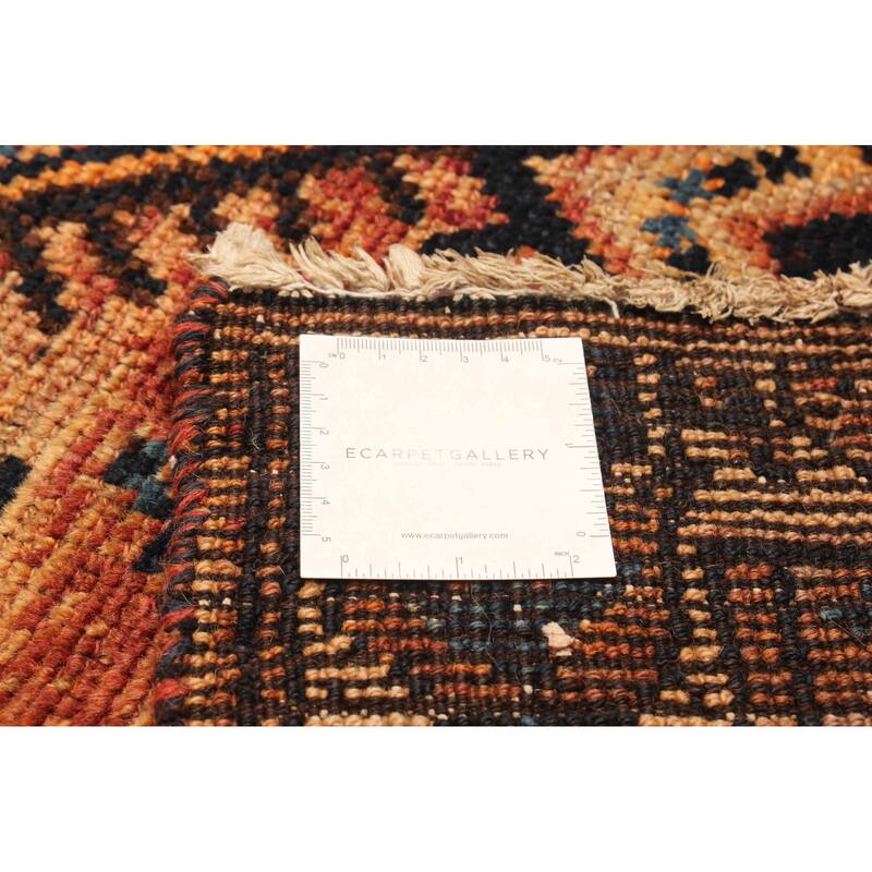 ECARPETGALLERY Hand-knotted Melis Vintage Copper Wool Rug - 3'10 x 10'9