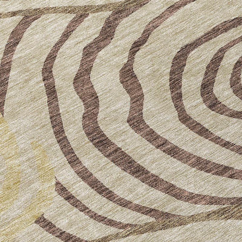 Machine Washable Indoor/ Outdoor Chantille Contemporary Dimensions Rug