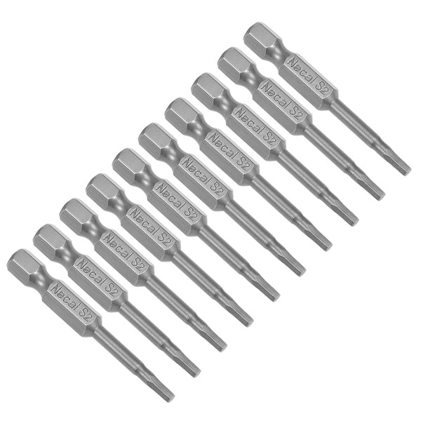 Shop 10 Pcs 1 4 Hex Shank 50mm Length Magnetic Hex Head H2 5