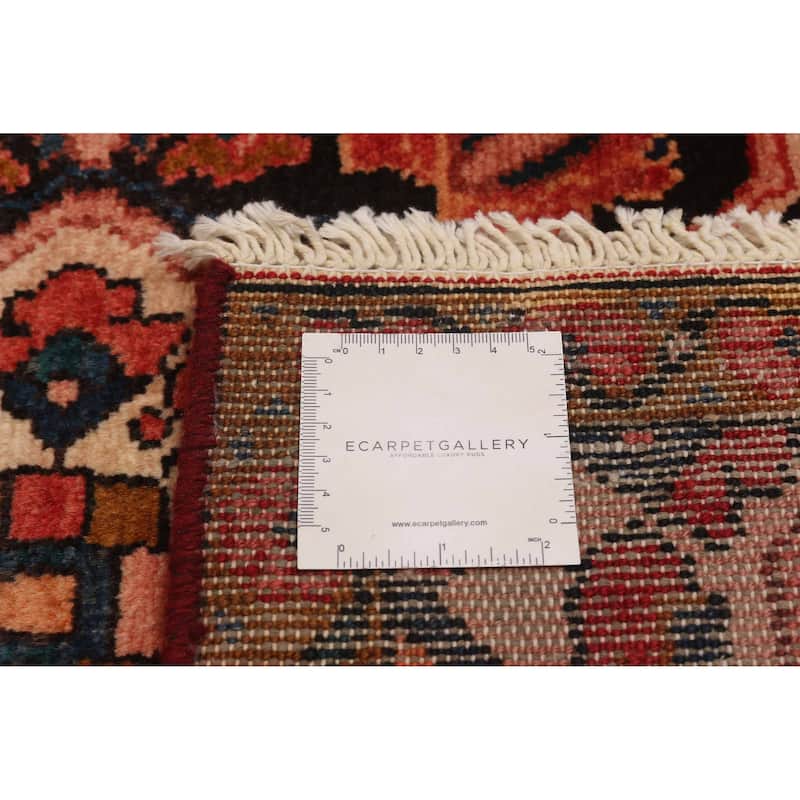 ECARPETGALLERY Hand-knotted Andelz Red Wool Rug - 3'0 x 12'10