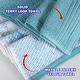 preview thumbnail 24 of 54, Superior Cotton Quick-Drying Solid and Marble 10 Piece Towel Set