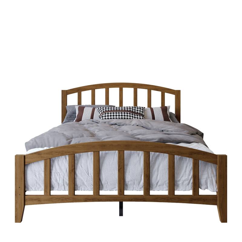 Clayfell Nogales Wood Panel Bed