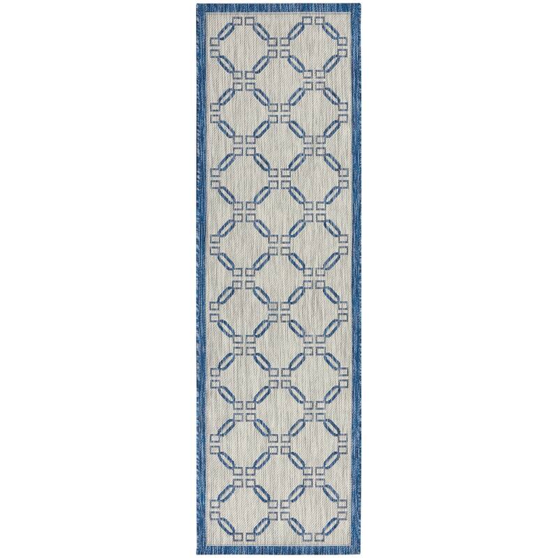 Nourison Garden Party Geometric Casual Indoor/Outdoor Area Rug