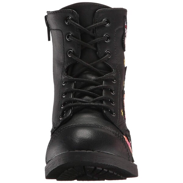 steve madden girls combat boots