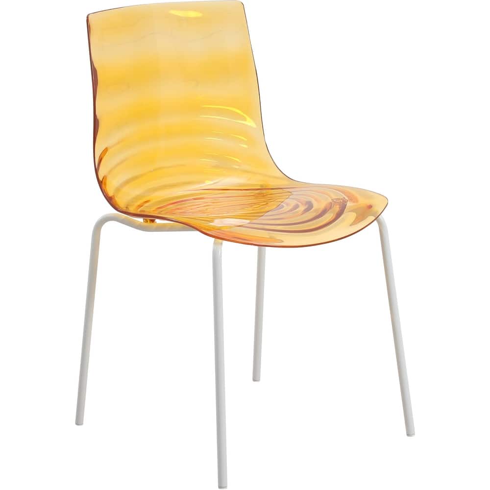ABS Plastic Dining Chair with Stainless Steel Base Astor Series