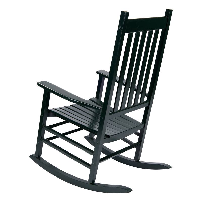 Heritage Solid Wood Outdoor Patio Rocking Chair Rocker (Set of 2)