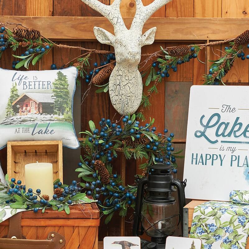 Lakeside Blueberry Towel