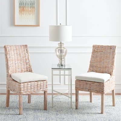 SAFAVIEH Pamella Arm Chair with Cushion - 20" W x 24" D x 39" H - 20Wx24Dx39H