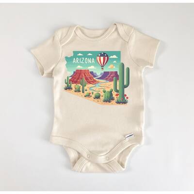Arizona - Baby Boy Girl Clothes Infant Bodysuit Funny Cute Newborn