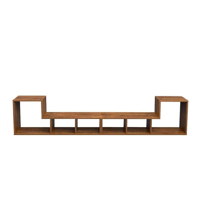 41.34" Modern Double L-Shaped TV Stand