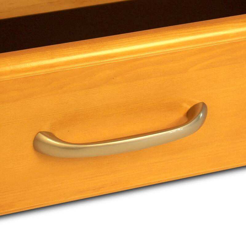 John Louis Home Solid Wood Reach-In Closet System with6-Drawers Honey Maple