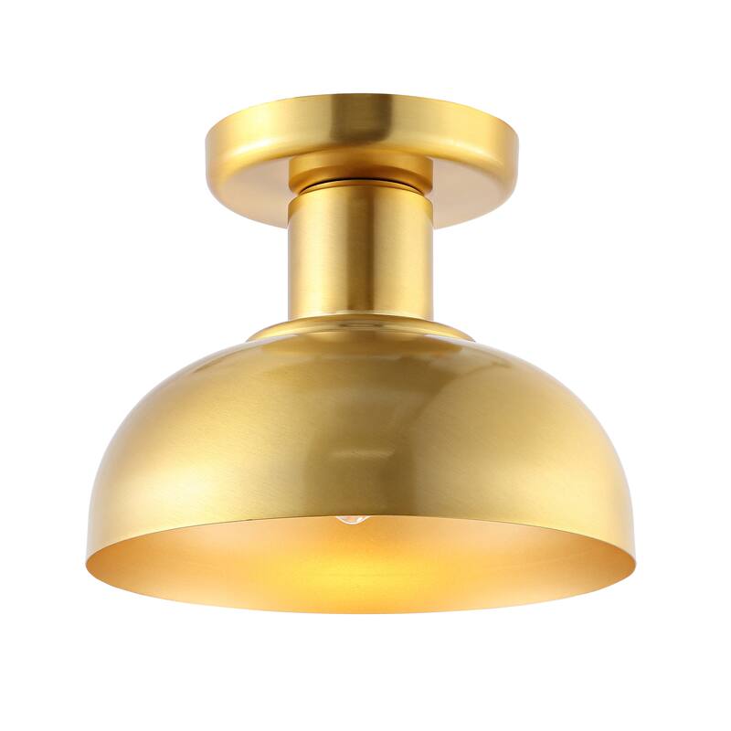 SAFAVIEH Lighting Taake Flush Mount - 13" W x 12" D x 12" H - 13Wx12Dx12H