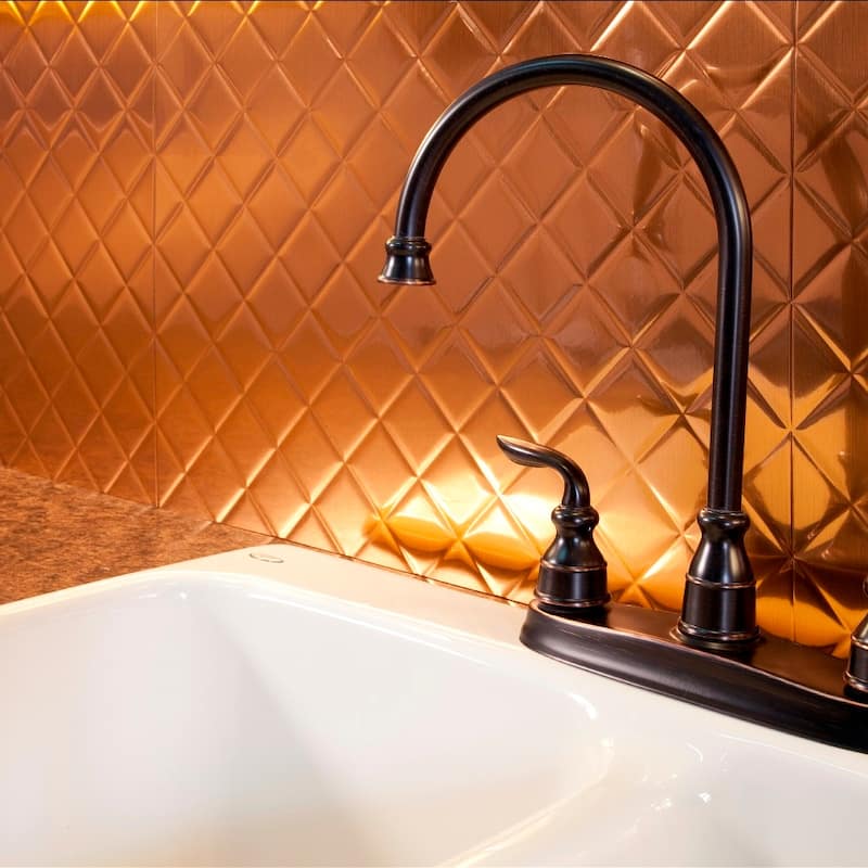 FASÄDE Quilted Decorative Vinyl Backsplash Panel