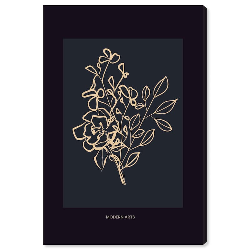 Wynwood Studio Canvas Floral and Botanical Flowers in a neutral background Wall Art Canvas Print