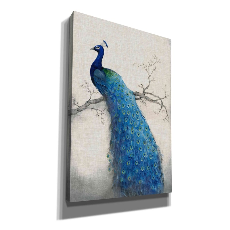 Epic Graffiti 'Peacock Blue II' by Tim O'Toole, Canvas Wall Art