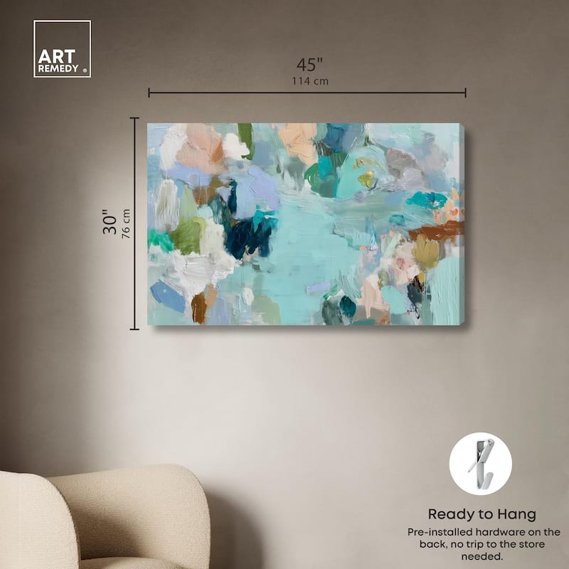 Layers of Feeling I Canvas by Art Remedy, Gallery Wrapped