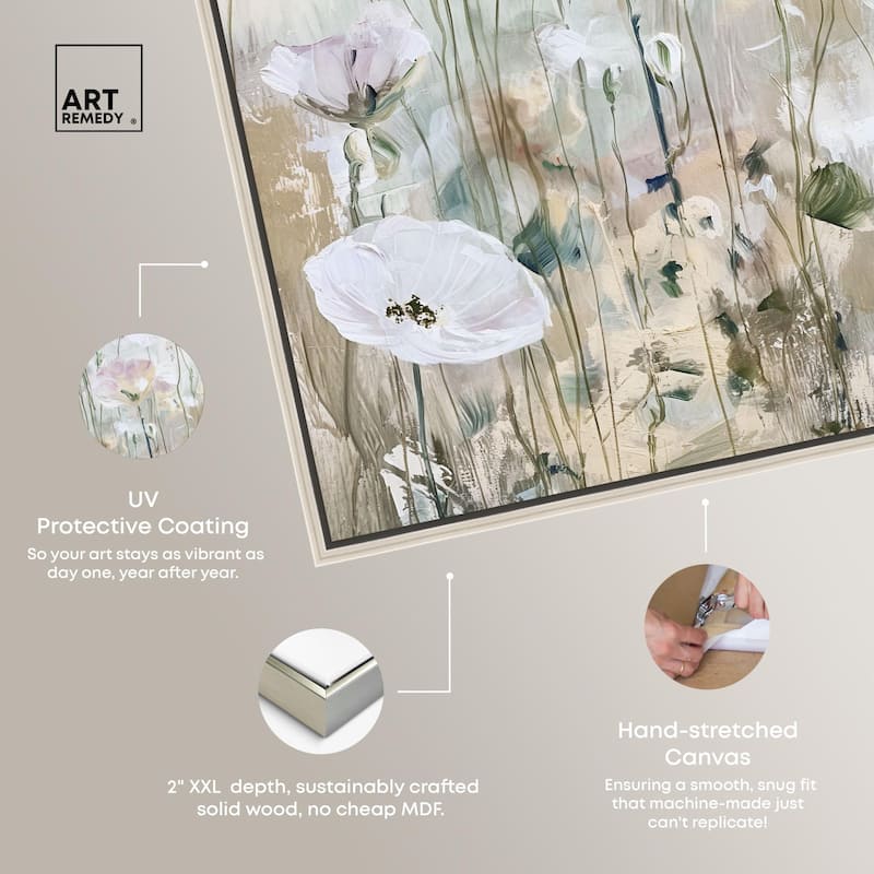 Flourishing Light Canvas by Art Remedy