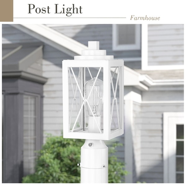 14.5 inch Dusk to Dawn Lamp Post Light with Photocell Sensor 5.5 x 5.5 x 14.5 inches On Sale Bed Bath Beyond 37505758