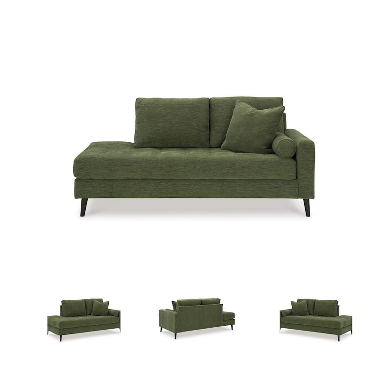 Signature Design by Ashley Bixler Olive Right-Arm Facing Corner Chaise - 37" W x 75" D x 37" H