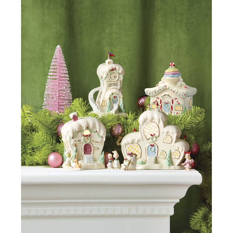 Lenox Who-Ville Sweet Shop Lit Figurine