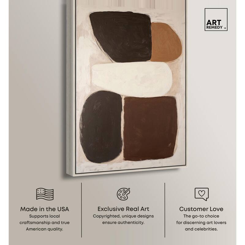 Asymmetrical Balance I Canvas by Art Remedy