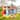 Outsunny 4-in-1 Kids Inflatable Bounce House Jumping Castle with 2 Slides, Climbing Wall, Trampoline, & Water Pool Area