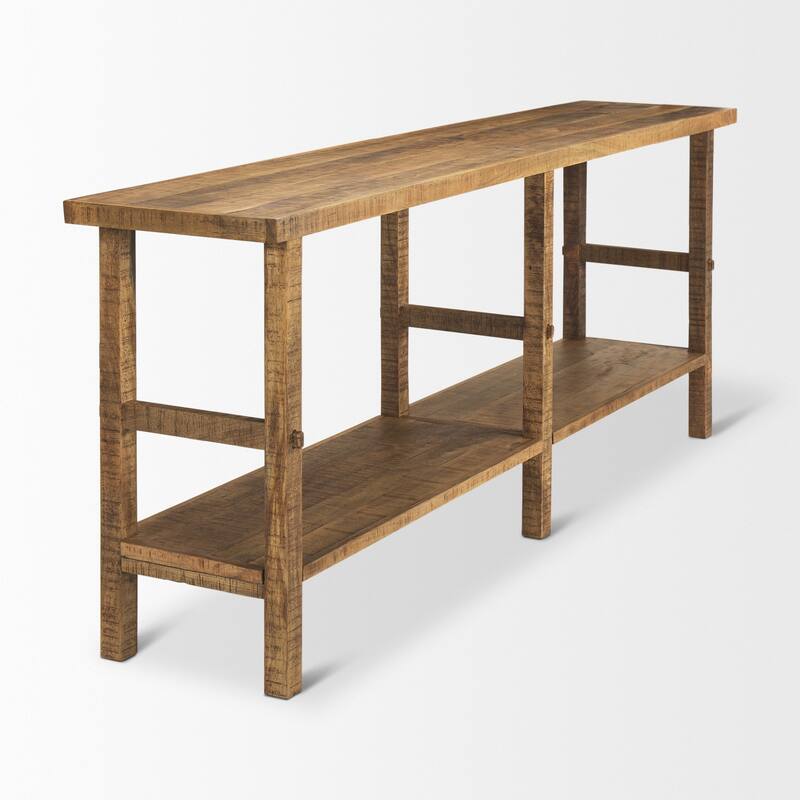 Rosie Large Blonde Wood Console Table