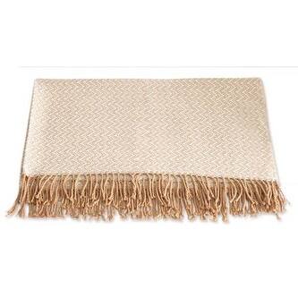 Acrylic and Alpaca Wool 'Sand Dunes' Throw (Peru)