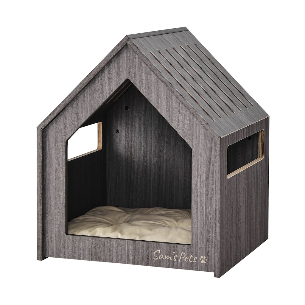 Forest 23'' Dog House In Gray - 23
