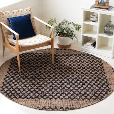 SAFAVIEH Flatweave Natural Fiber Anastazia Geometric Jute Rug