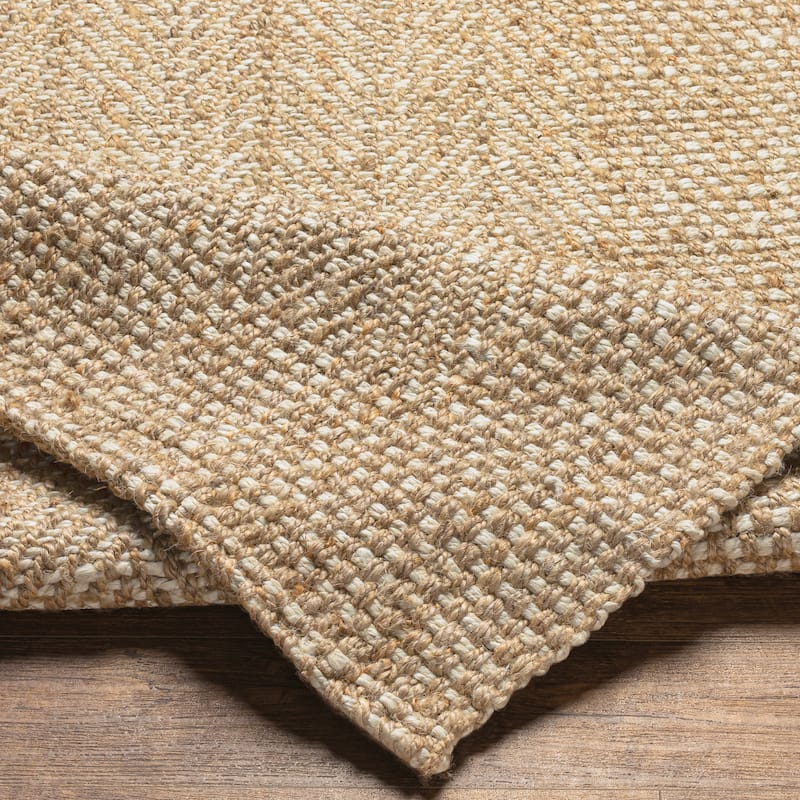Livabliss Bahava Bohemian Handmade Jute Area Rug