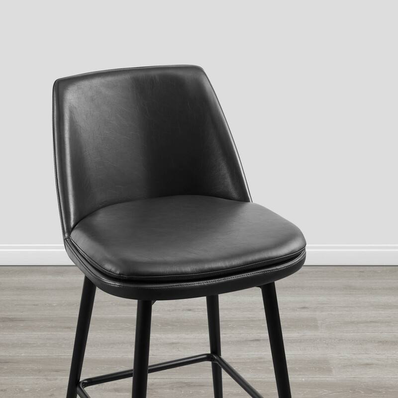 Ariel Counter Height Swivel Barstool Set