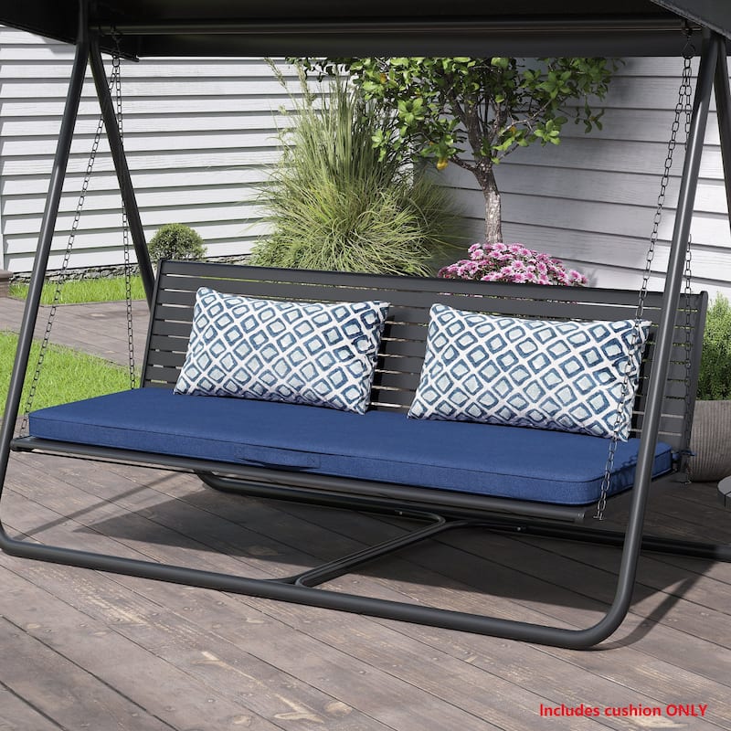 Outdoor Settee Bench Seat Cushion Patio Swing Cushion Loveseat Cushion