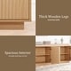 preview thumbnail 72 of 71, Wave Textured Modern Sideboard Cabinet