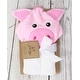 preview thumbnail 13 of 12, Hooded Bath Towel for Baby and Toddlers - N/A Pink
