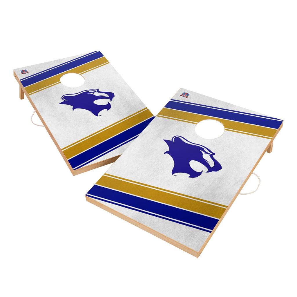 Georgian Court Lions Regulation 2x4 Cornhole Set