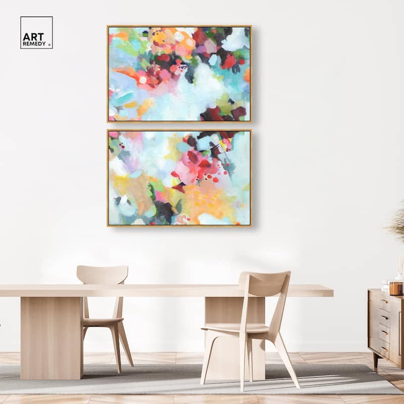 Play of Light Canvas Set of 2 by Art Remedy