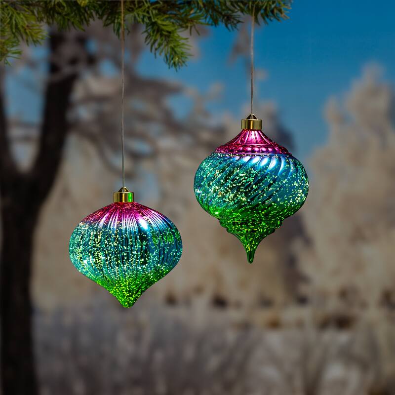 6"H LED Gradient Hanging Decor