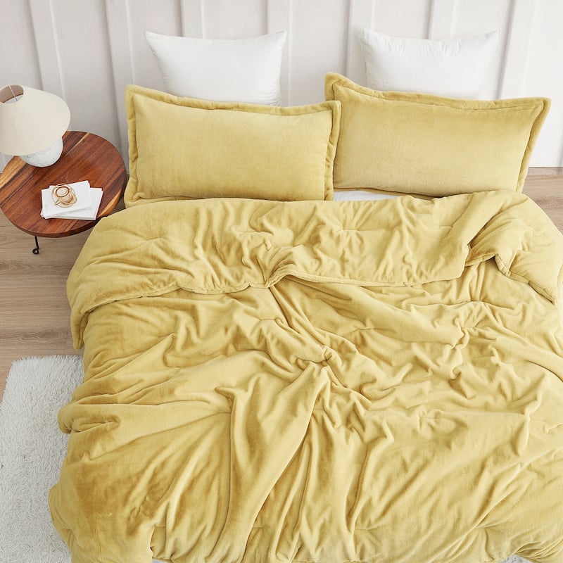 Softer than Soft® - Coma Inducer® Oversized Comforter Set - Sunlight Moss