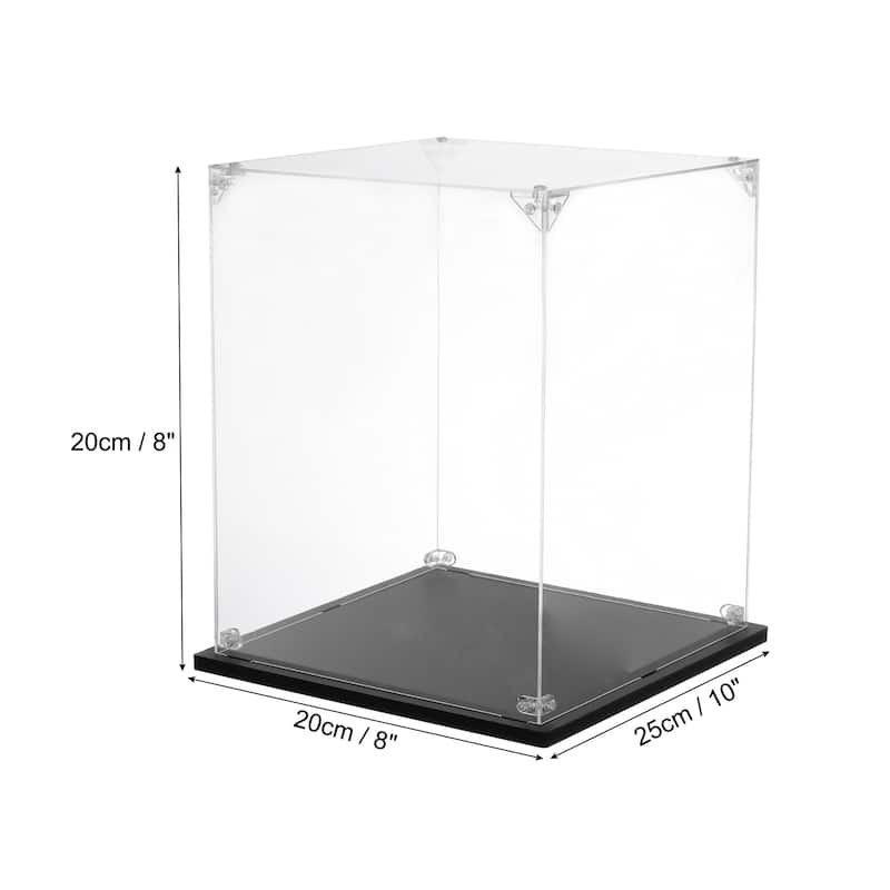 Acrylic Display Case, for Displaying Collectibles, Dolls, Model Car - 8"x10"x8"
