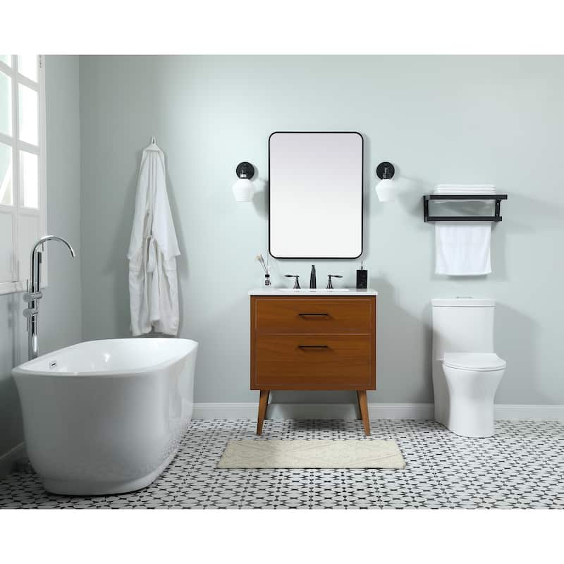 Nautical 18 - 30 Inch Single Bathroom Vanity