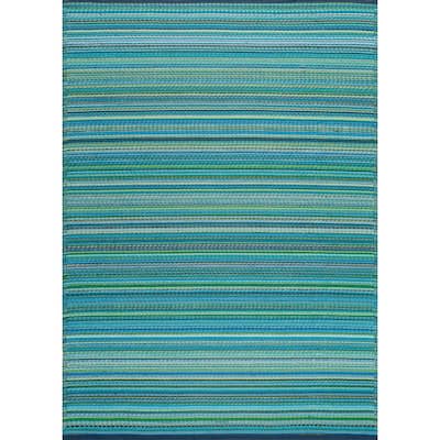 Sundown Beach Stripe Indoor/Outdoor Area Rug