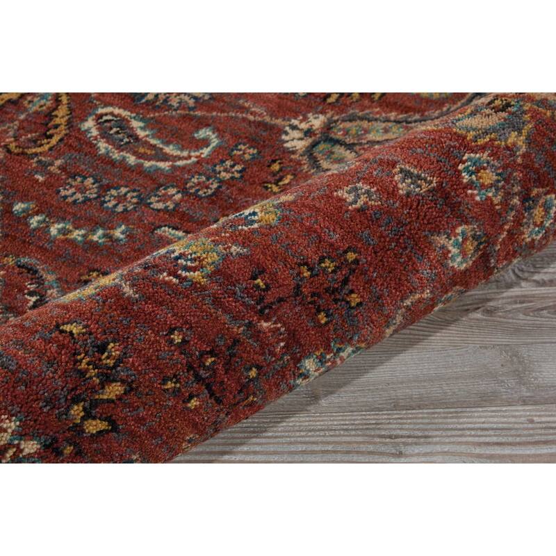 Nourison 2020 Traditional Floral Medallion Persian Pattern Area Rug