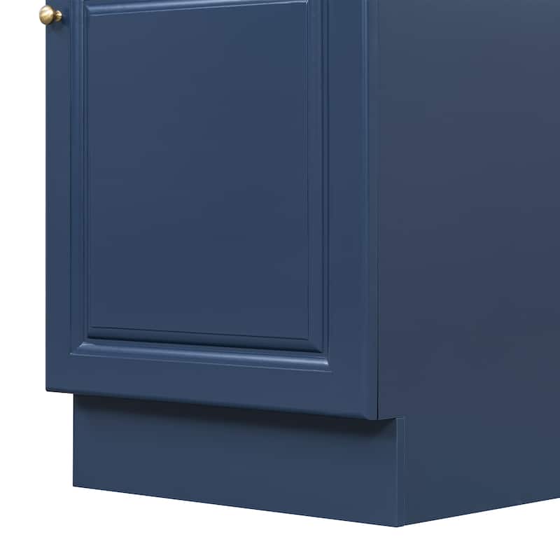 20" Bathroom Vanity with Sink, Vanity Cabinet with Door Shelf and Adjustable Shelf