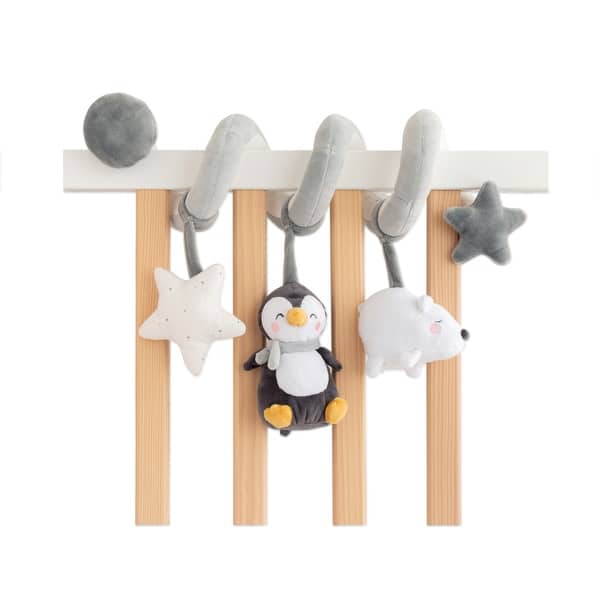 slide 2 of 2, Polaris Multi-Activity Rattle Spiral Gray - Newborn