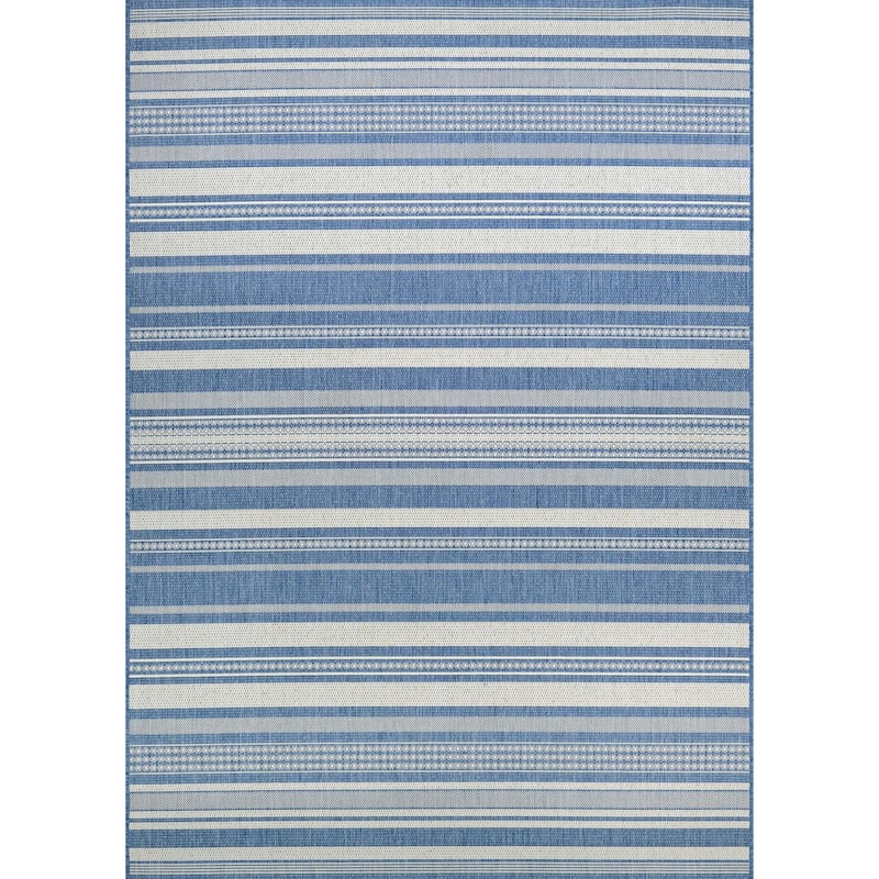 Dream Decor Rugs Pergola Bower Stripe Indoor Outdoor Area Rug