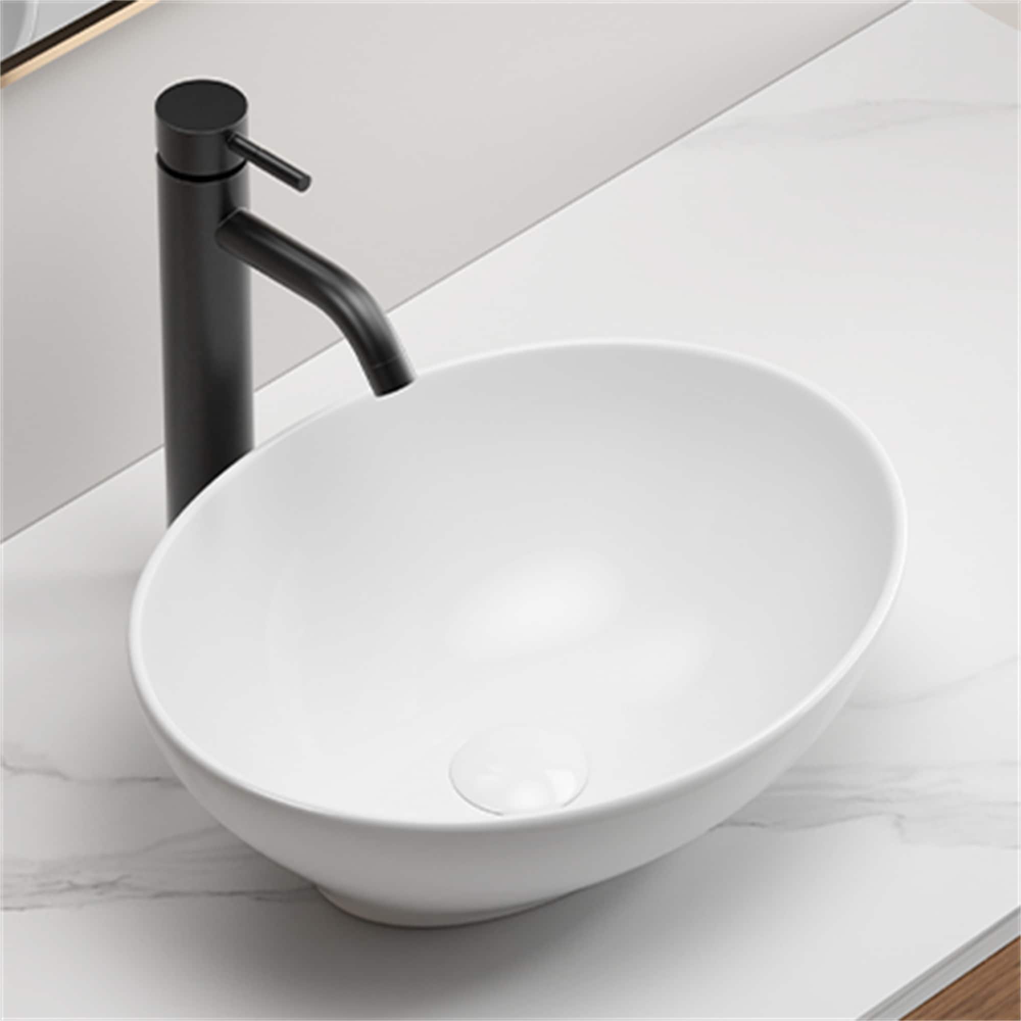 Duravit D-Neo 600 Oval Countertop Basin