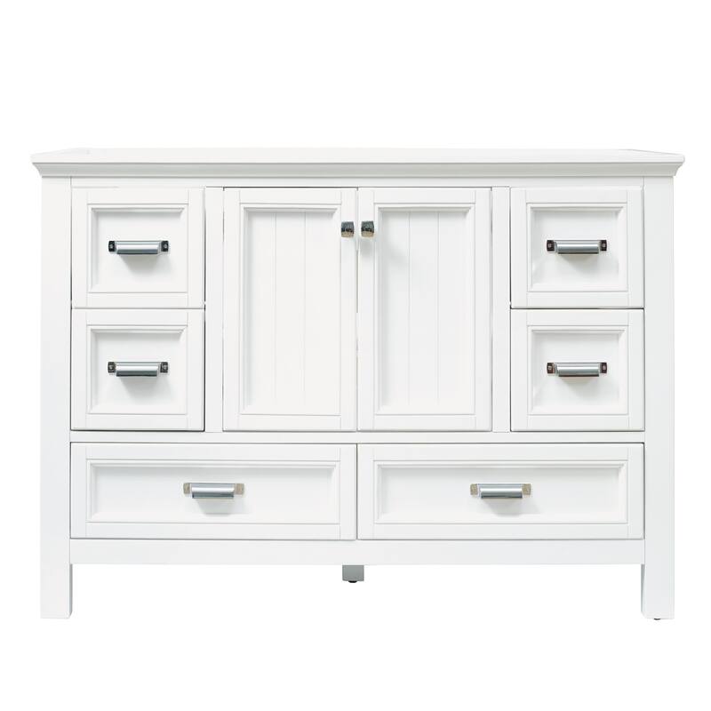 CRAFT + MAIN BAVT4922D-QBG Brantley 48" Free Standing Single Basin