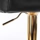 preview thumbnail 36 of 46, Swivel Bar Stools Set of 2, Modern PU Bar Stools with Backs - Counter Height