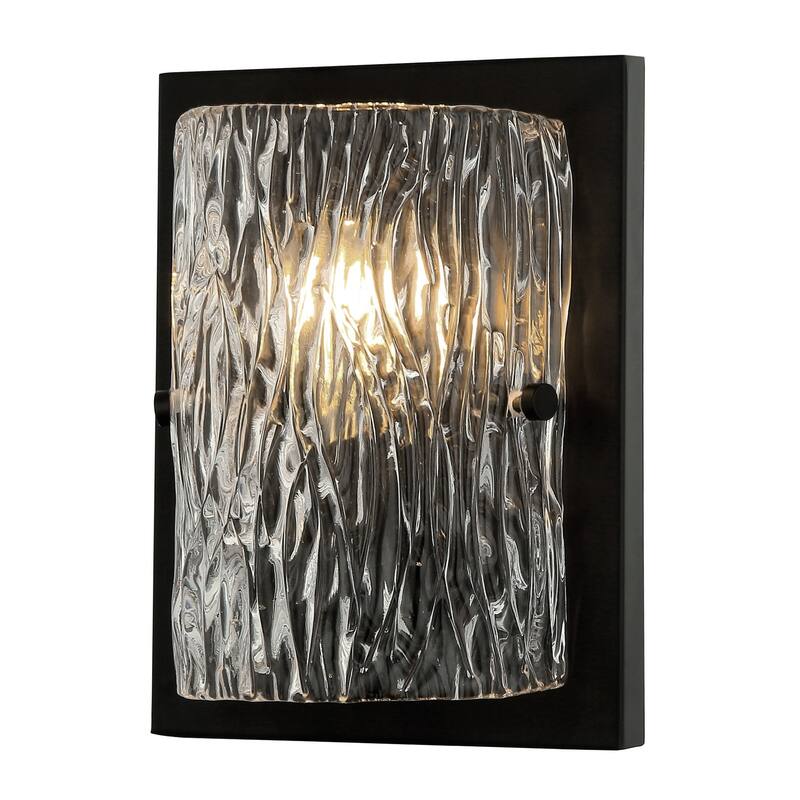 Varaluz Morgan Wall Sconce - 1-Light - Black